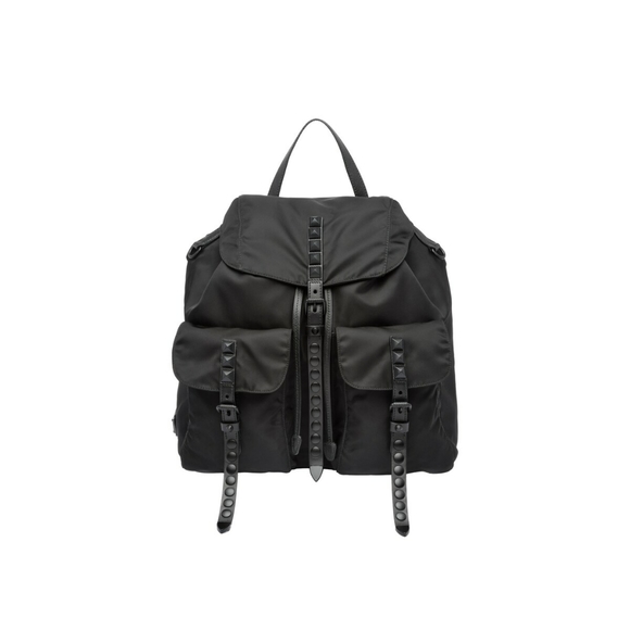 prada studded bag nylon